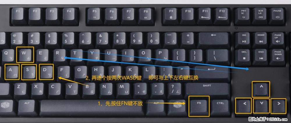 键盘，怎样把wasd键与上下左右方向键互换？ - 生活百科 - 惠州生活社区 - 惠州28生活网 huizhou.28life.net